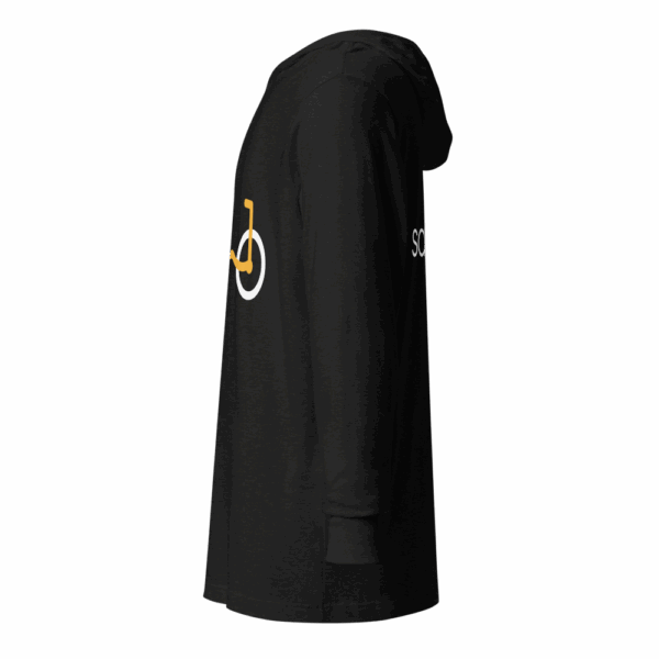 Camiseta de manga larga con capucha unisex - Imagen 6